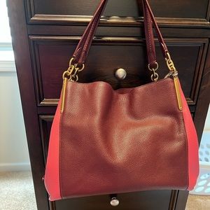 NWOT Coach two colored purse!